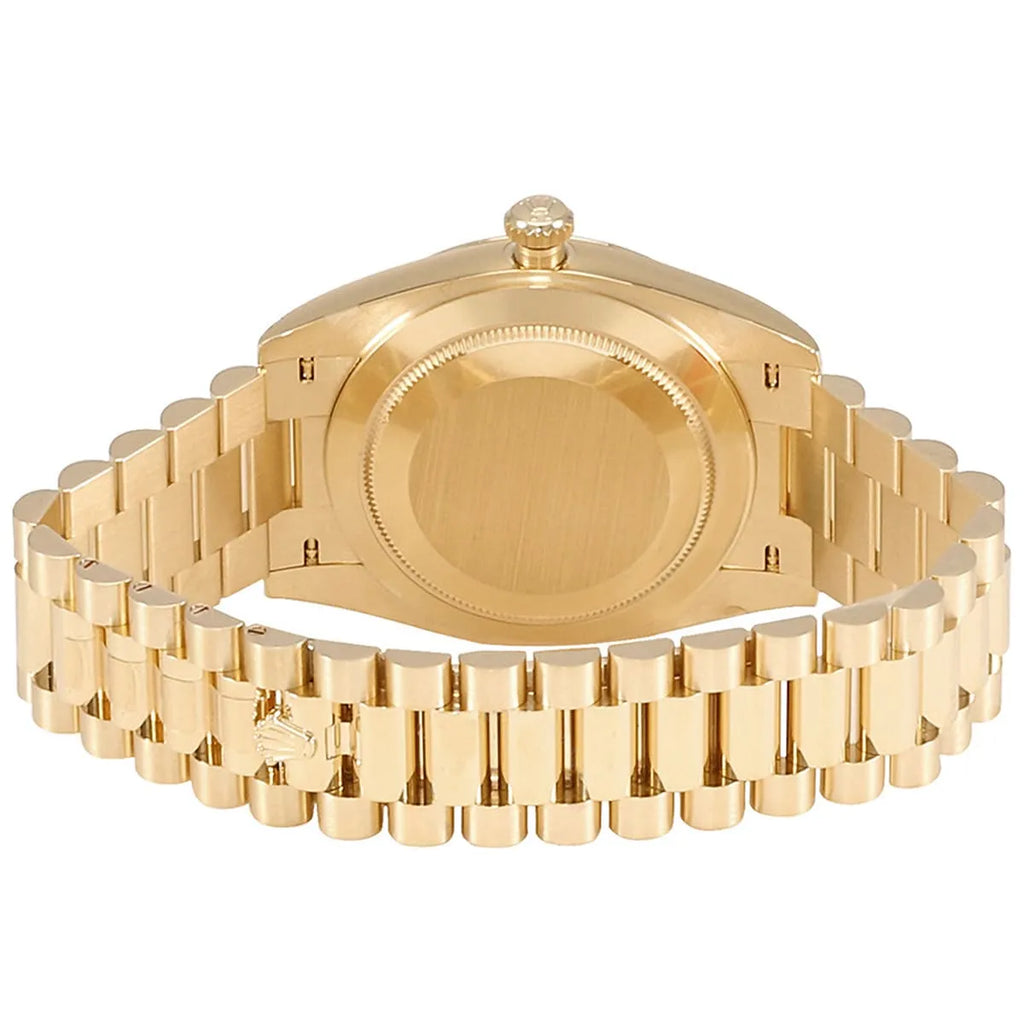 Rolex day date gold grenn