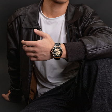 Naviforce Watch For Men NF8051S-RG-B-B