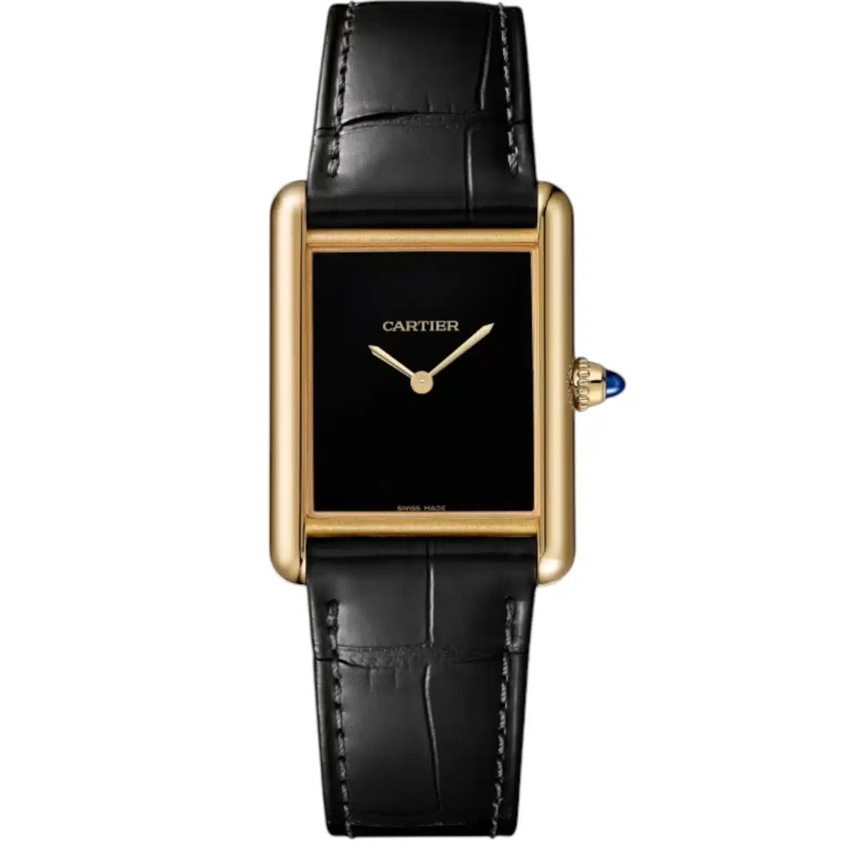Cartier Tank Louis Mirror Watch - Black - Unisex