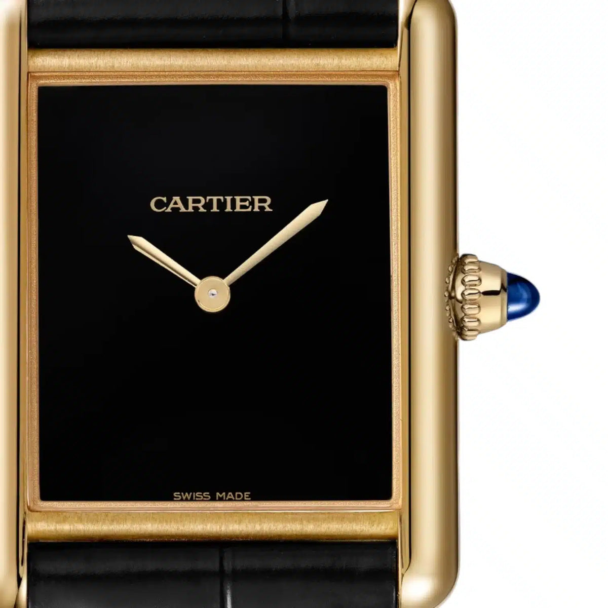 Cartier Tank Louis Mirror Watch - Black - Unisex - image 5