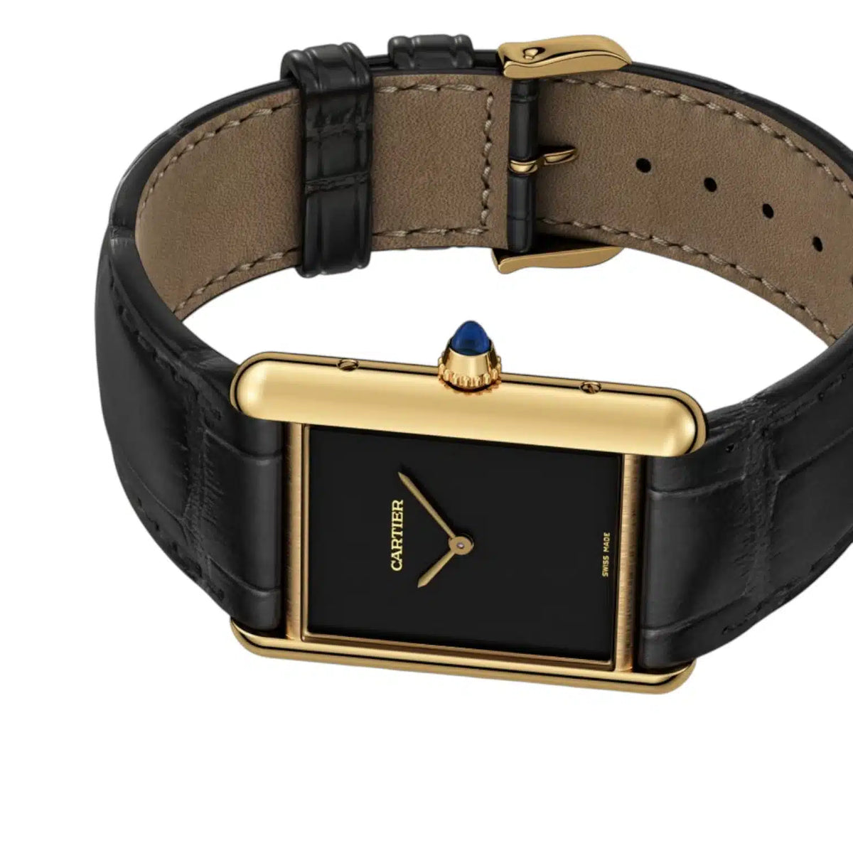 Cartier Tank Louis Mirror Watch - Black - Unisex - image 2