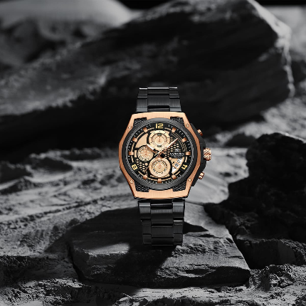 Naviforce Watch For Men NF8051S-RG-B-B