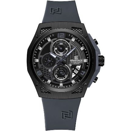 Naviforce Watch For Men NF8051T-B-B-GY