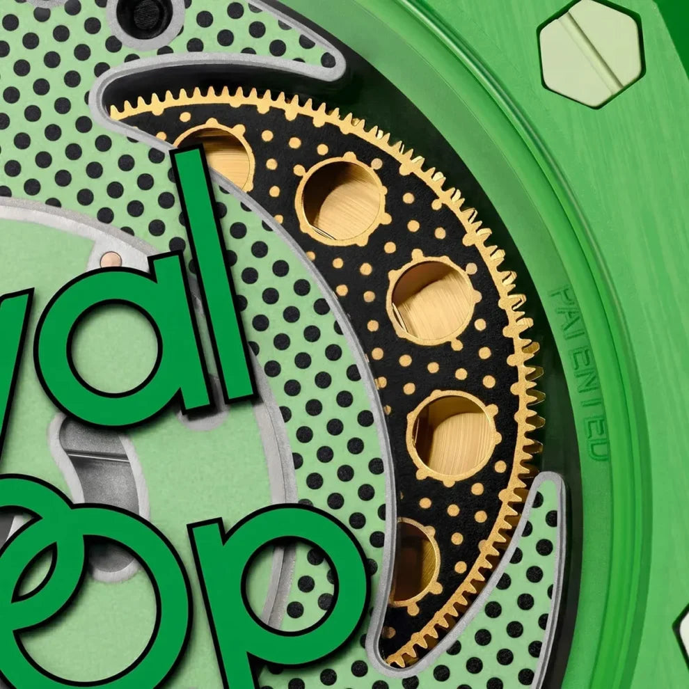 Audemars Piguet x Swatch Royal Pop GREEN EIGHT Mirror Pocket Watch - Green - Unisex - View 7