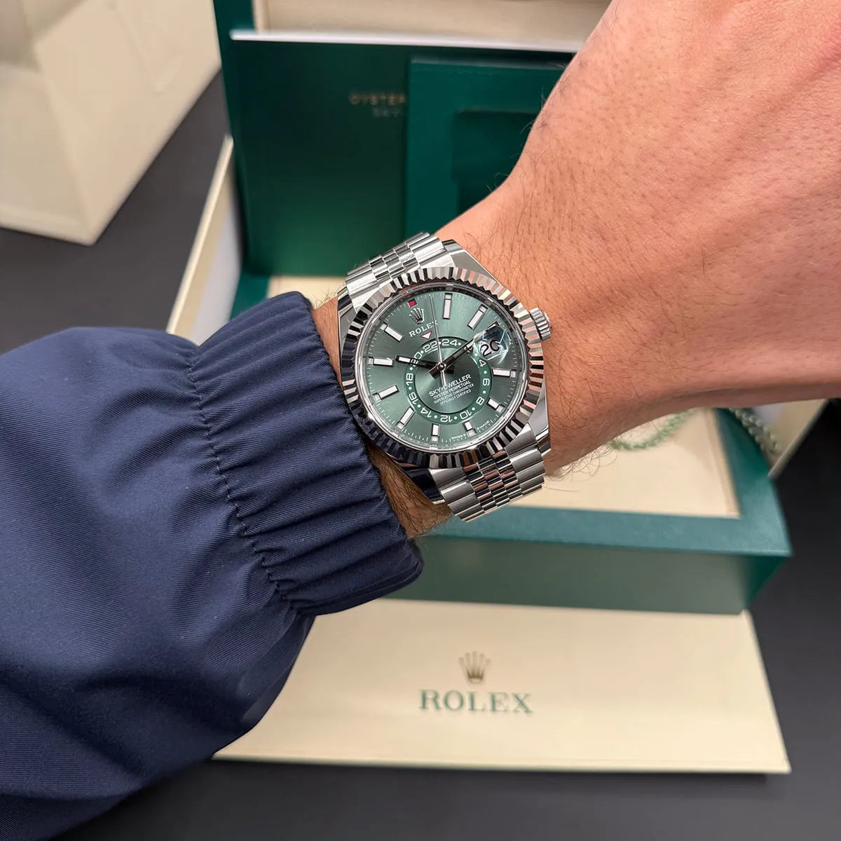 Rolex Watch Sky Dweller For Men 336934