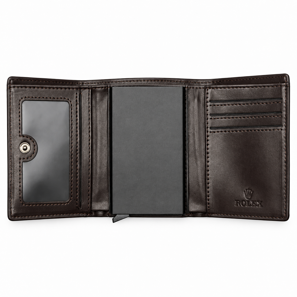 Rolex wallet brown .3