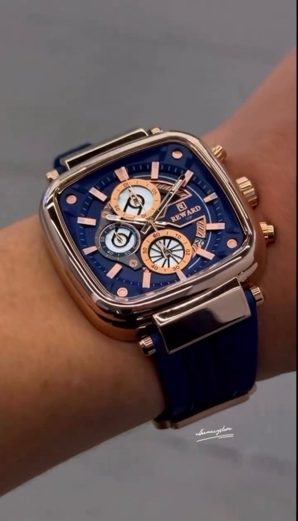 ‏Reward Blue strap .01 - cornerwatchesstore