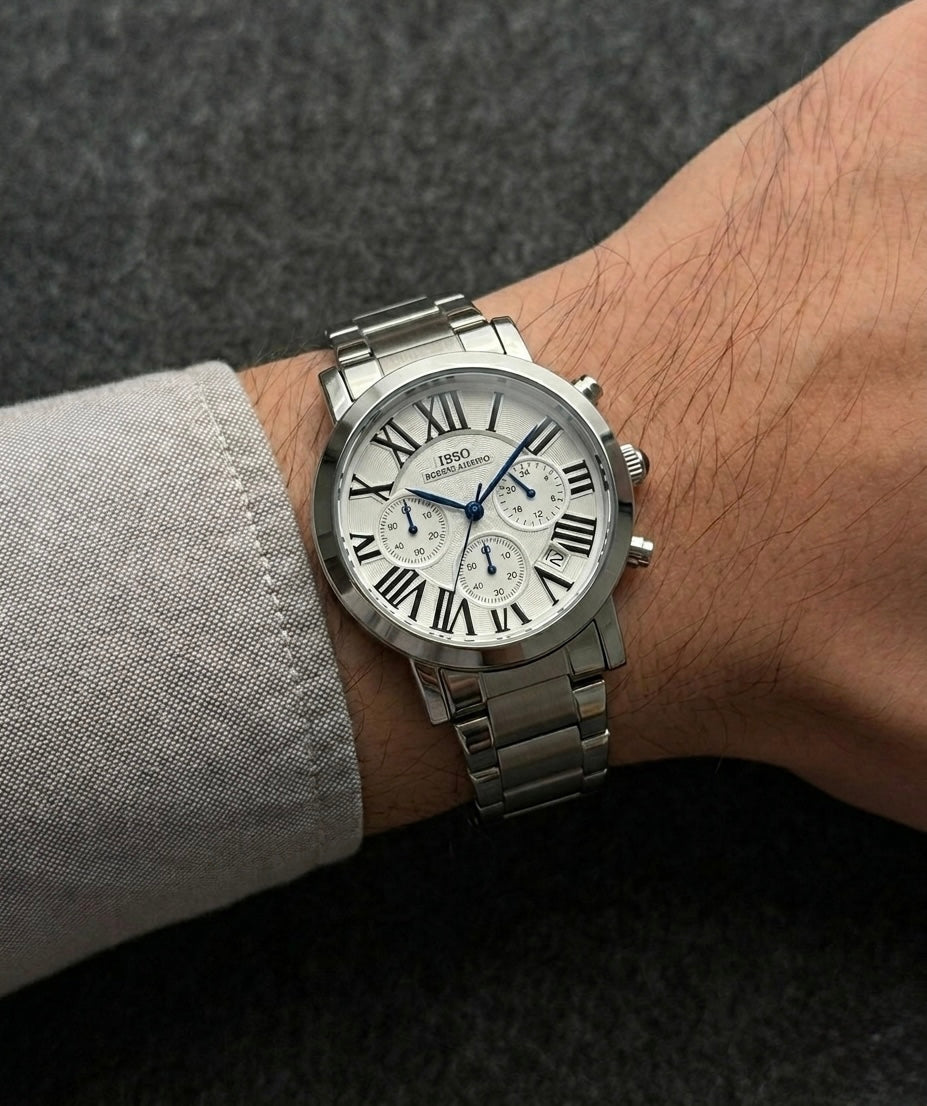 Boerni Albisino Chronograph White