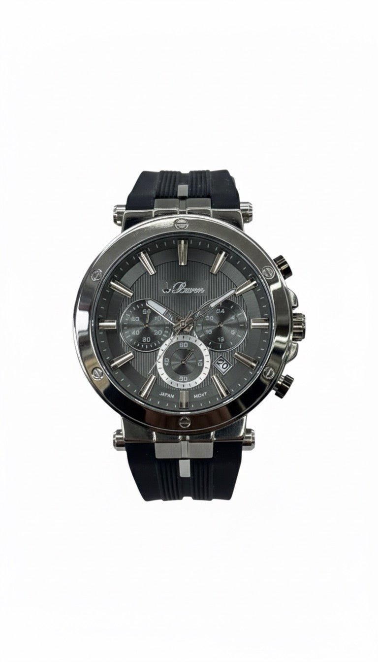 Buren watch .gray black