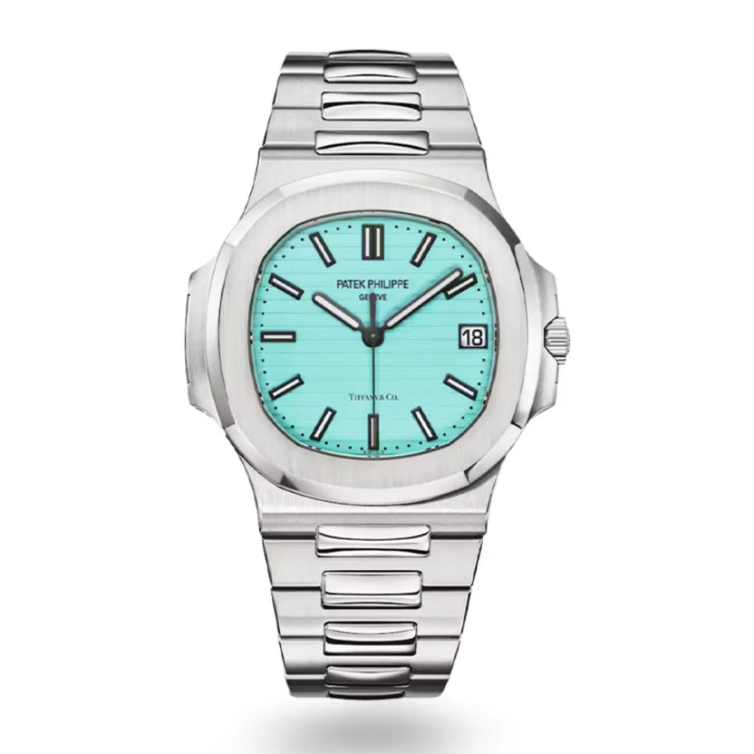 Patek Philippe Aquanaut Mirror Watch - Tiffany Blue