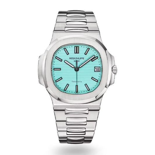 Patek Philippe Aquanaut Mirror Watch - Tiffany Blue