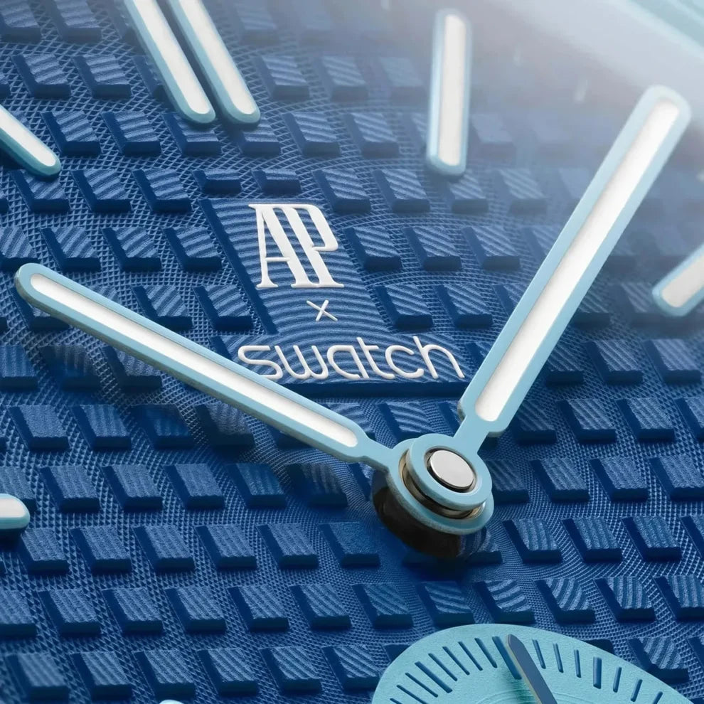 Audemars Piguet x Swatch Royal Pop LAN BA Mirror Pocket Watch - Blue - Unisex - View 5