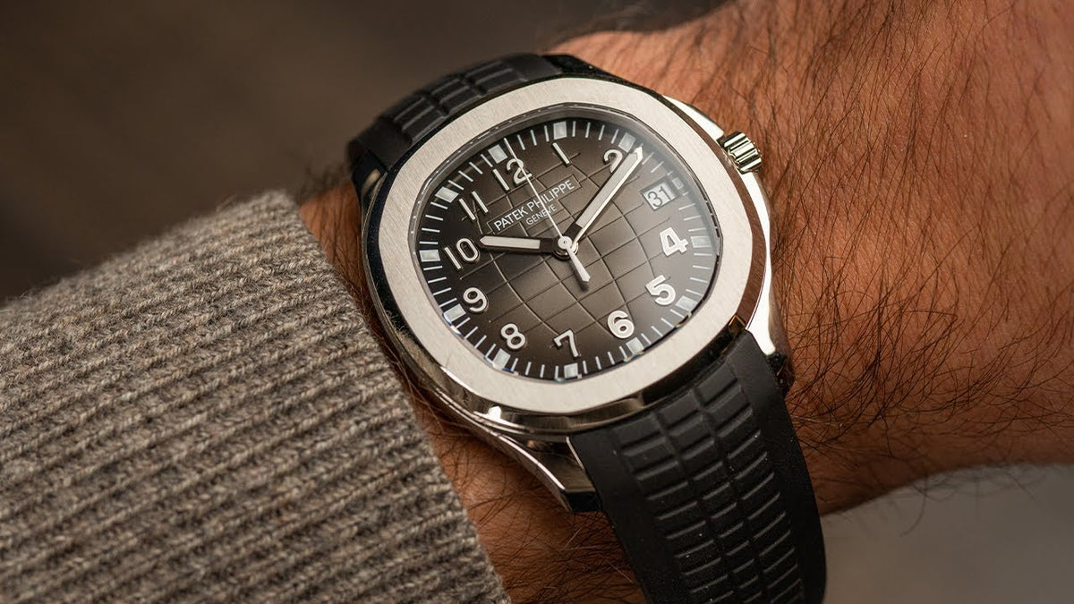 Patek Philippe Aquanaut Mirror Watch - Black