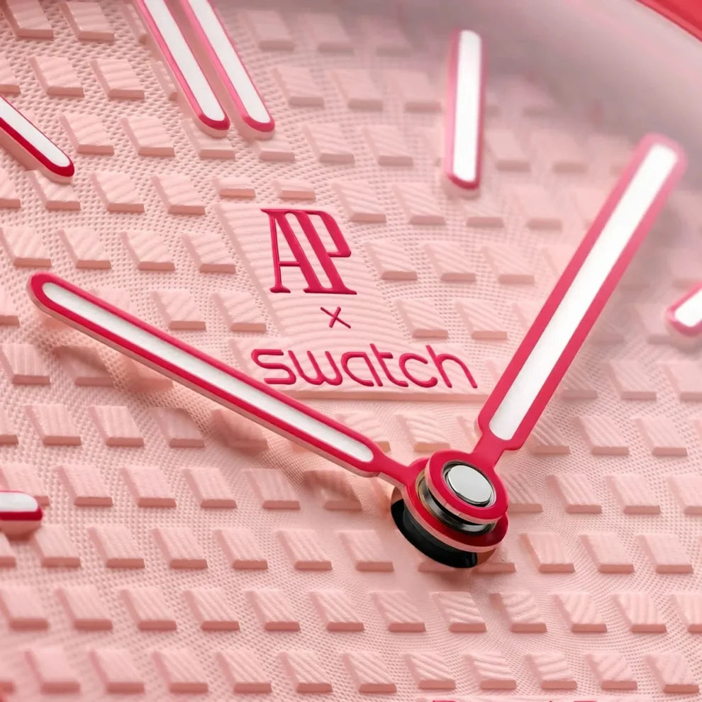 Audemars Piguet x Swatch Royal Pop OTTO ROSSO Pocket Watch - Pink