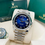 Rolex day date blue