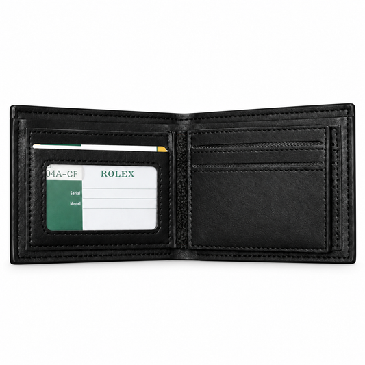 Rolex wallet black .2