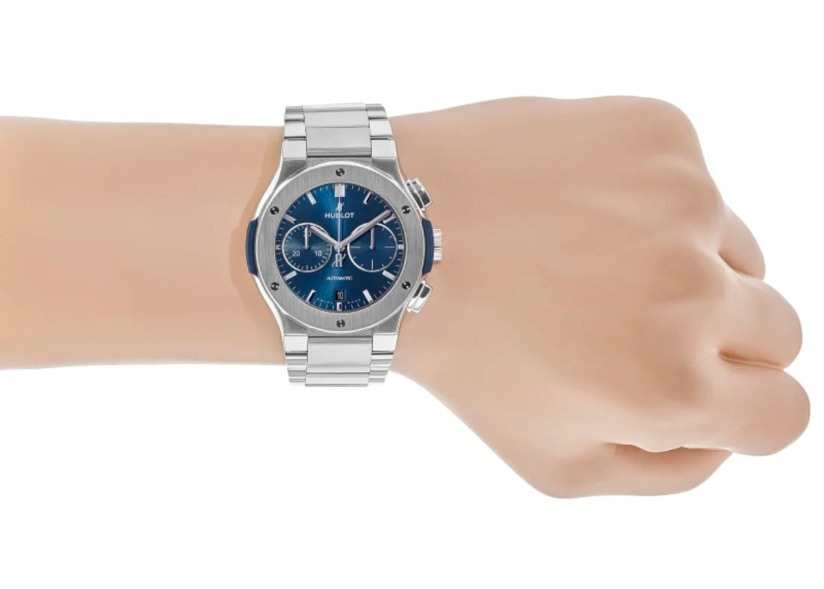 Hublot Classic Fusion Mirror Watch - Blue - image 6