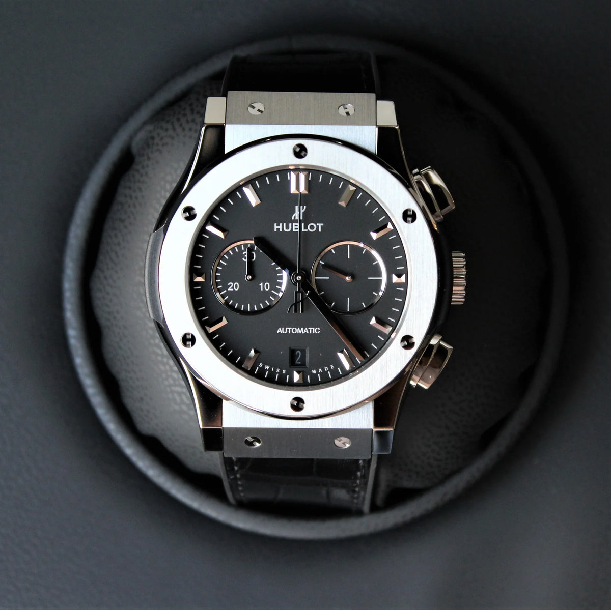 Hublot Classic Fusion Mirror Watch - Black - image 8