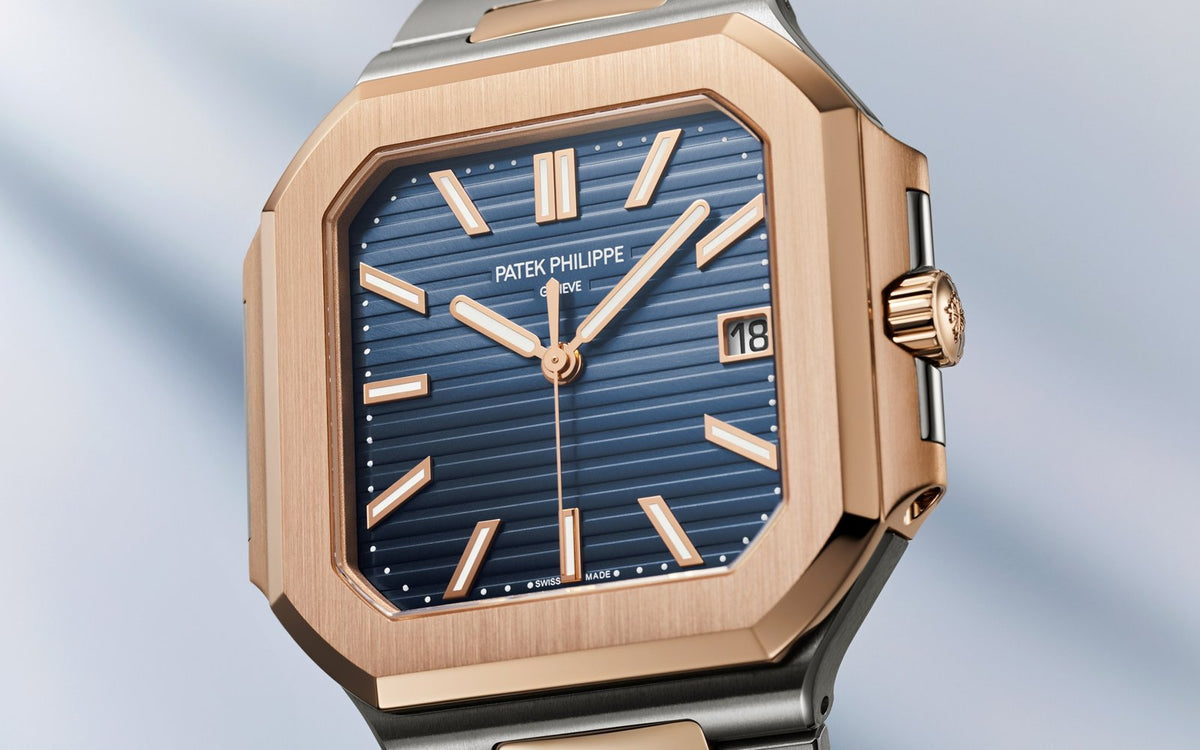 Patek Philippe 5821/1A-001 Mirror Watch - Blue