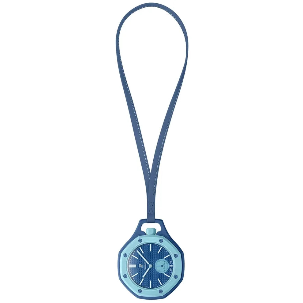 Audemars Piguet x Swatch Royal Pop LAN BA Mirror Pocket Watch - Blue - Unisex - View 3