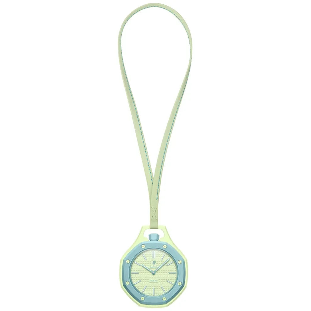 Audemars Piguet x Swatch Royal Pop BLAUE ACHT Mirror Pocket Watch - Green - Unisex - View 3
