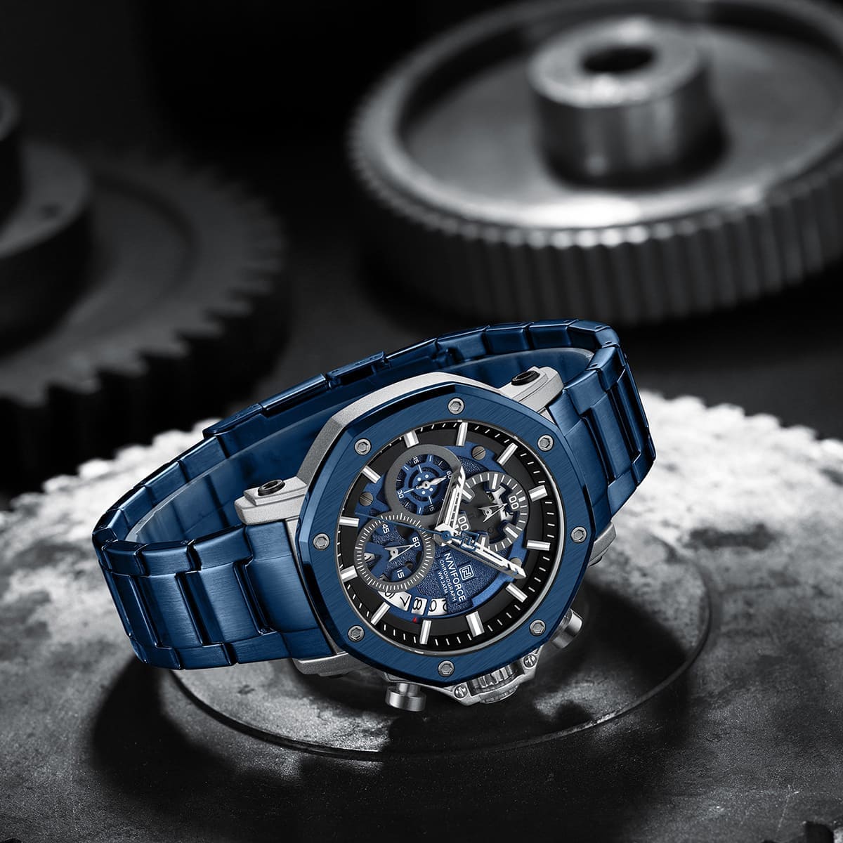Naviforce Watch For Men NF8065-S-BE-BE