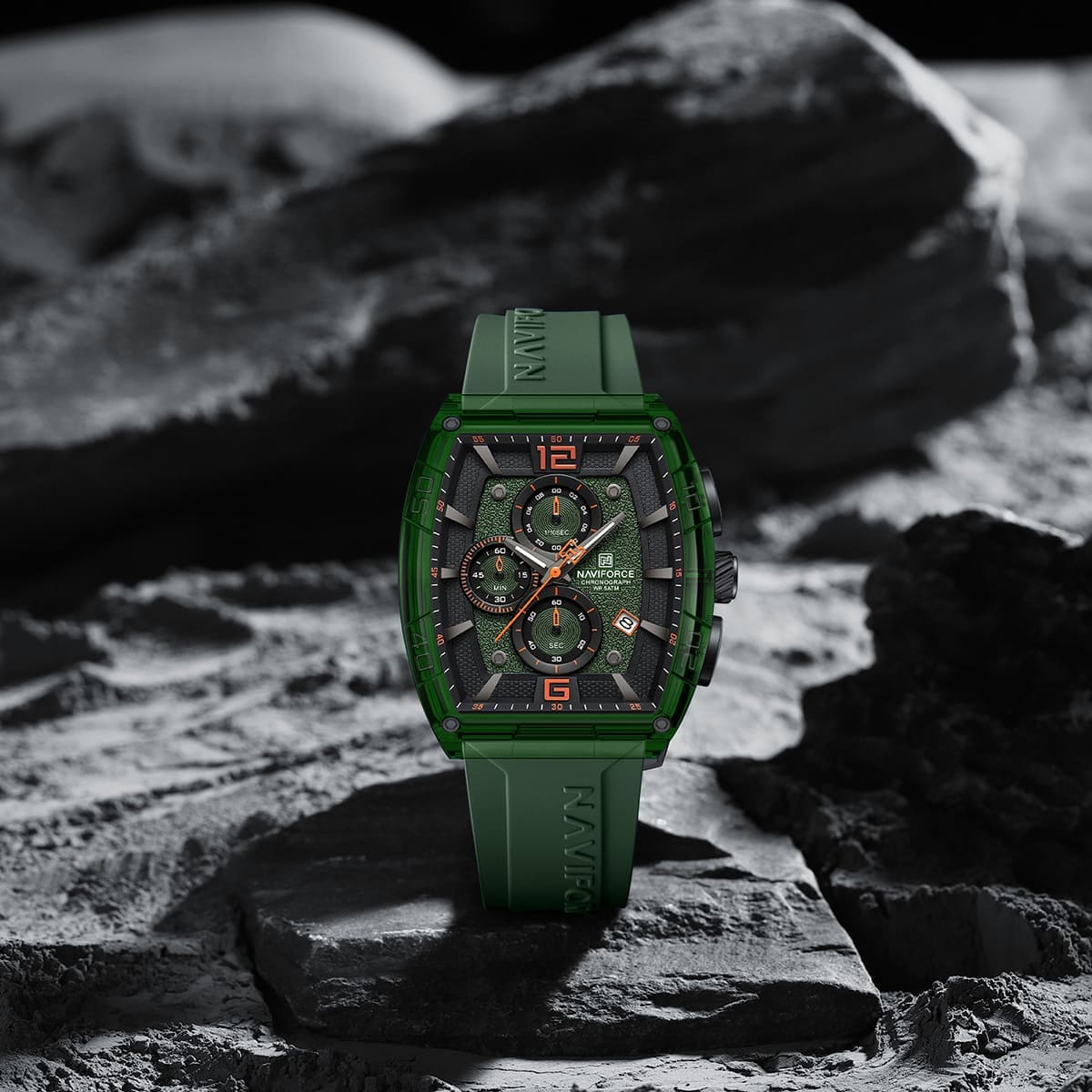 Naviforce Watch For Men NF6101-GN-O-GN