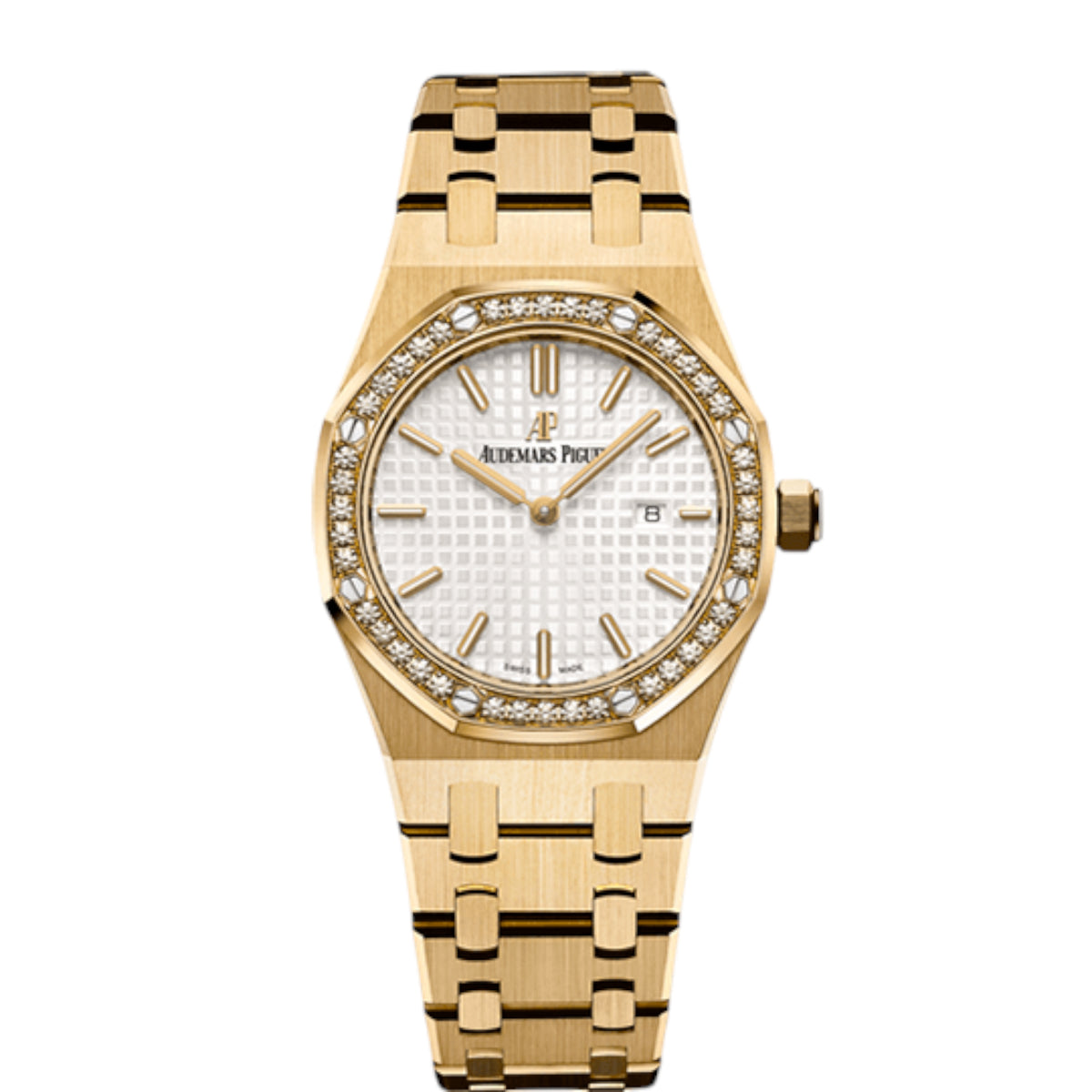 Audemars Piguet Royal Oak Mirror Watch - White - Women