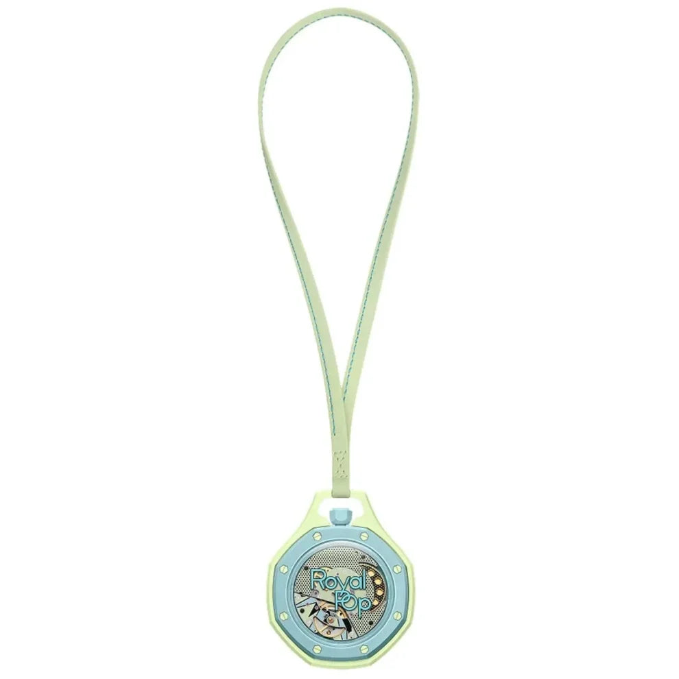 Audemars Piguet x Swatch Royal Pop BLAUE ACHT Mirror Pocket Watch - Green - Unisex - View 2