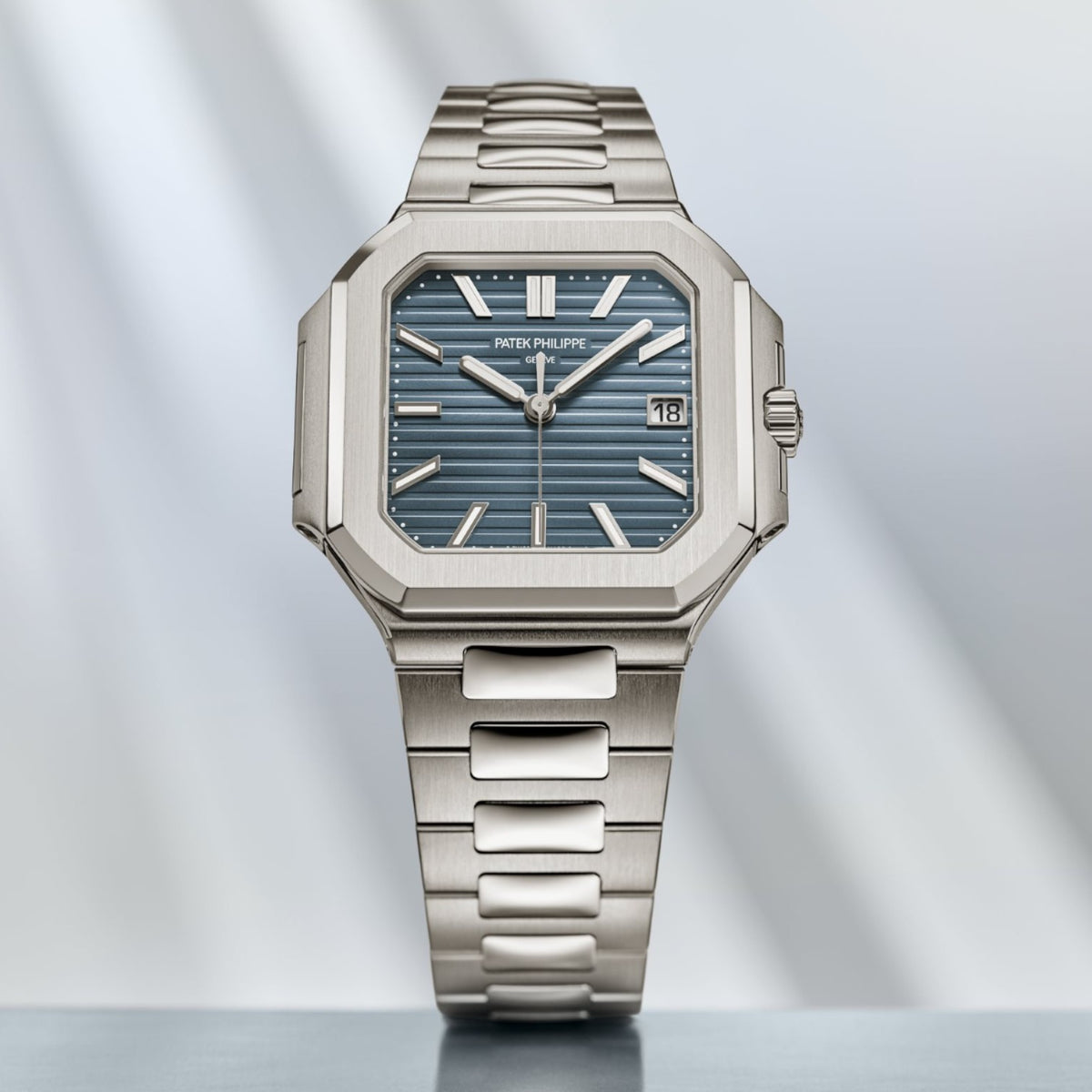 Patek Philippe 5821/1A-001 Mirror Watch - Blue