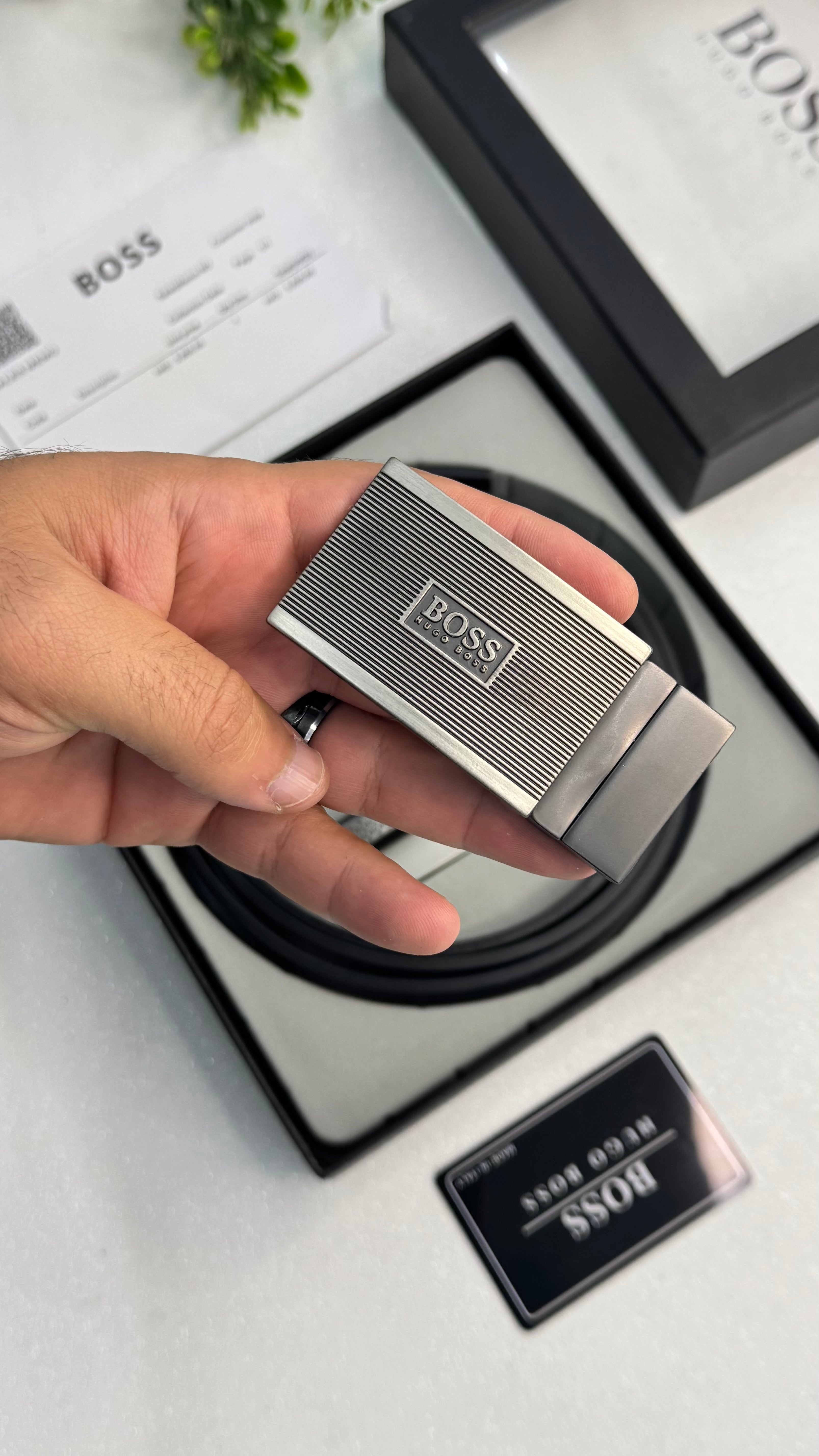 Hugo boss set (belt)