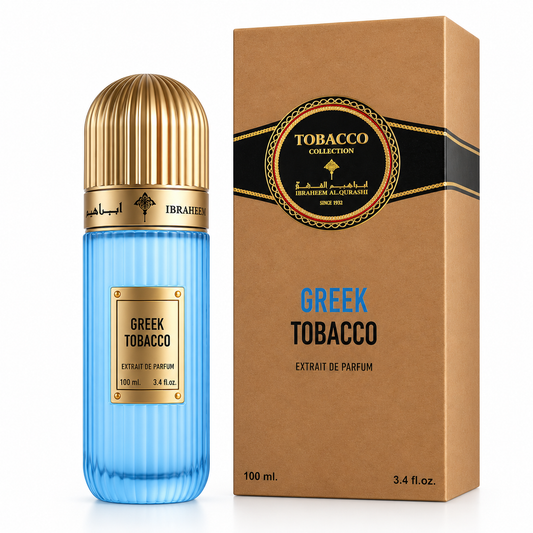 Ibraheem Al Qurashi Greek Tobacco Extrait de Parfum 100ml – إبراهيم القرشي جريك توباكو