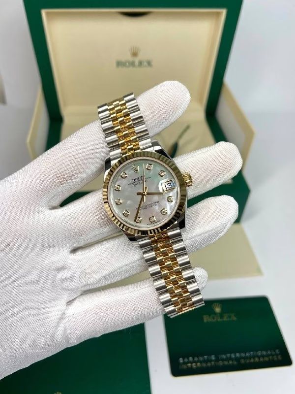 Rolex Datejust Mirror Watch for Women
