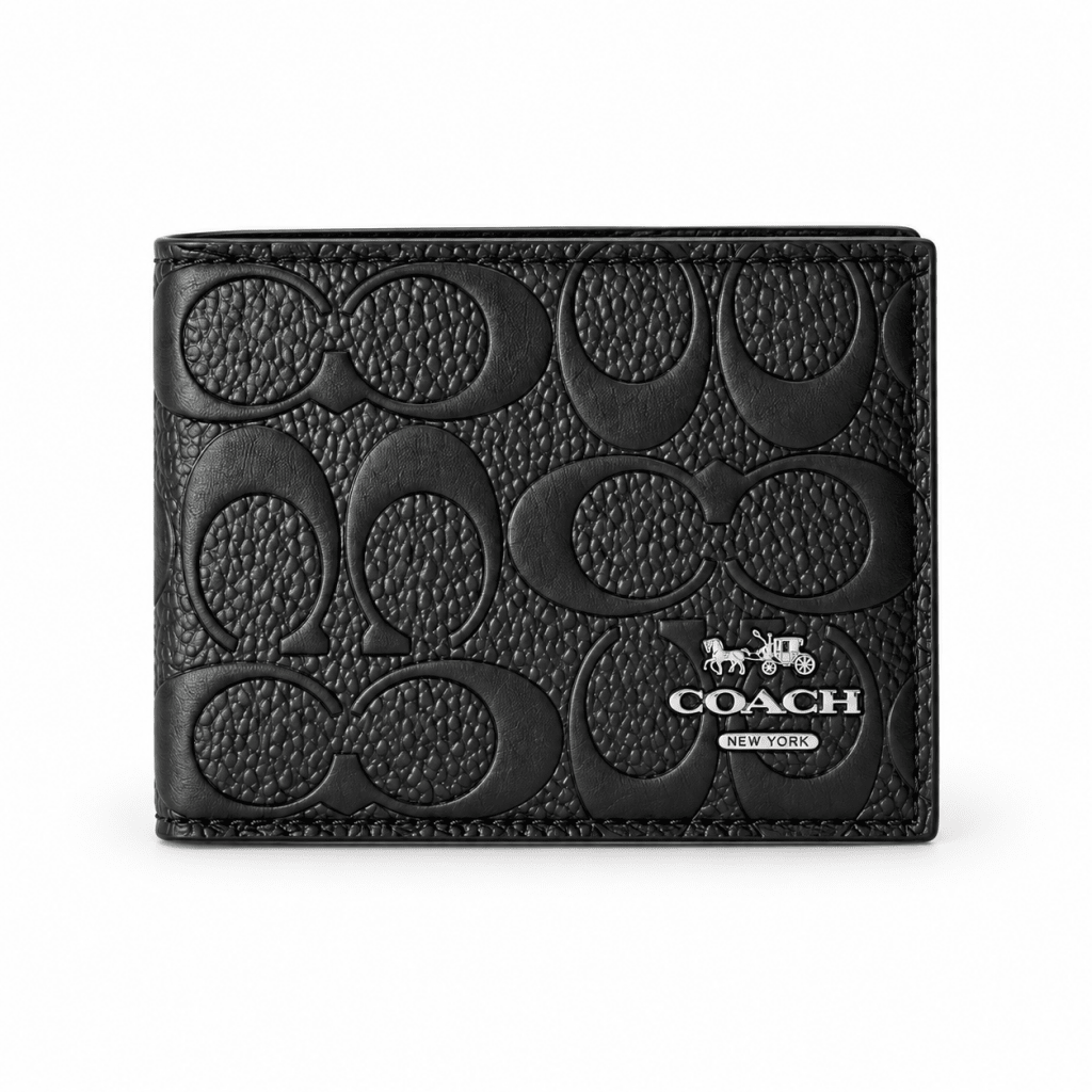 Coach Black Men Wallet .05 - cornerwatchesstore