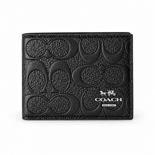 Coach Black Men Wallet .05 - cornerwatchesstore