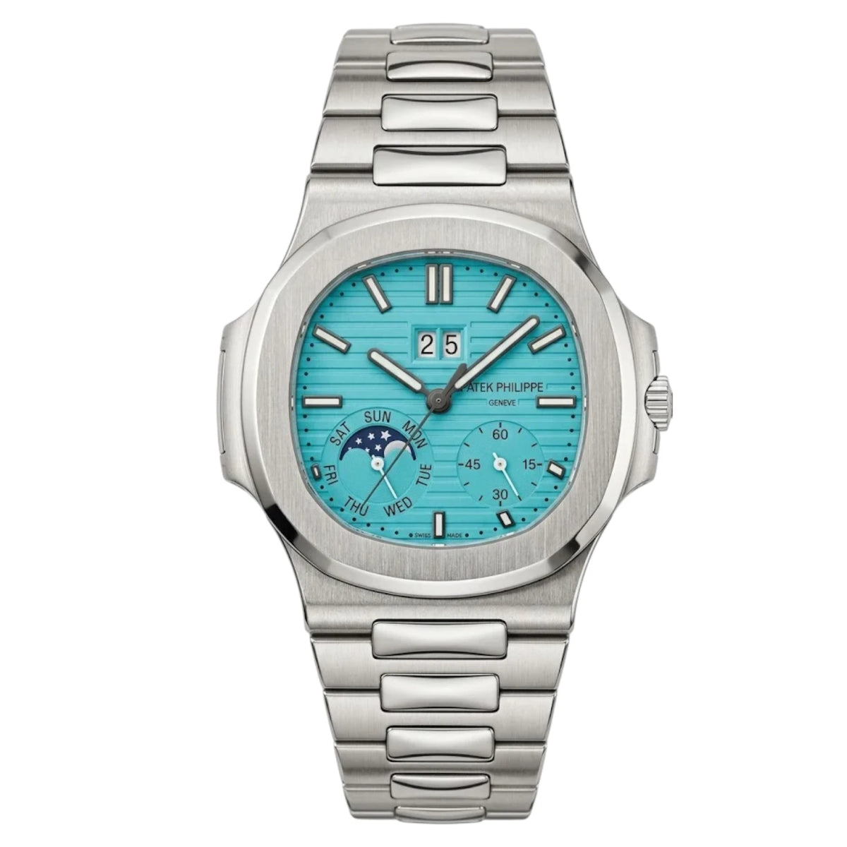 Patek Philippe Nautilus Mirror Watch - Tiffany Blue