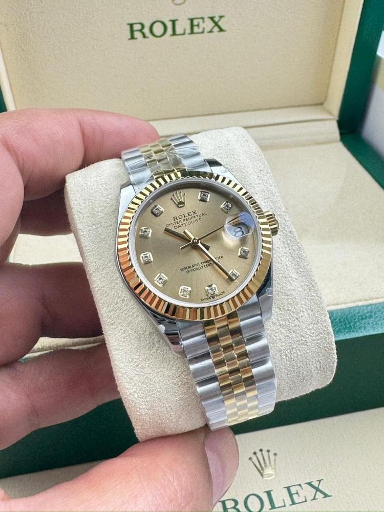 Rolex Datejust Mirror Watch for Women