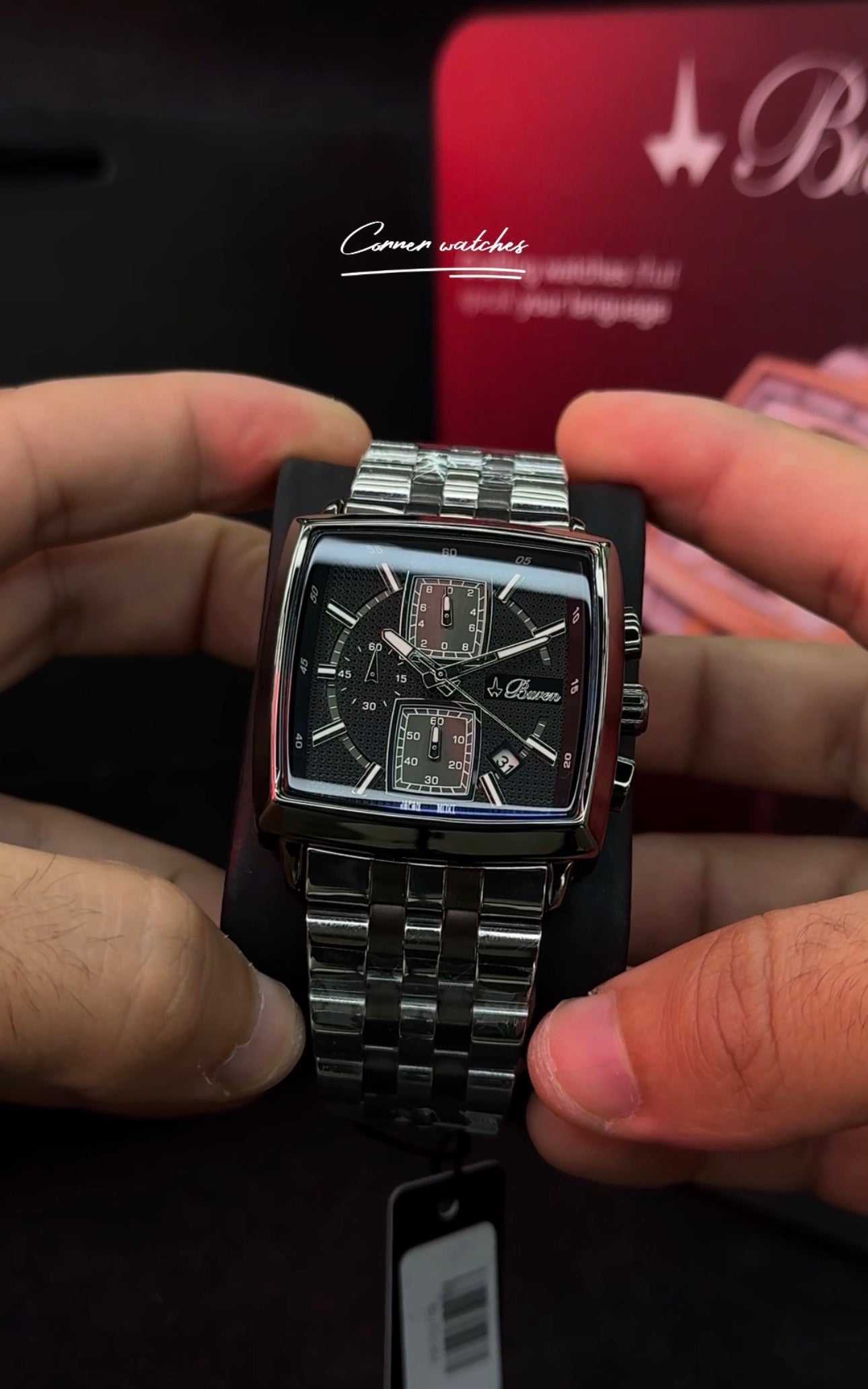 Buren silve in gray black