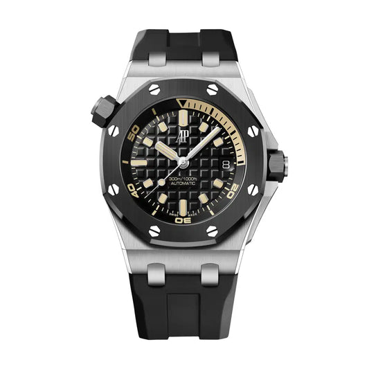 Audemars Piguet Royal Oak Offshore Mirror Watch - Black - Men
