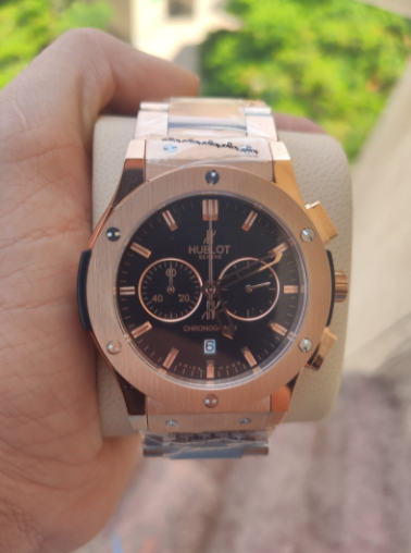 Hublot Classic Fusion Mirror Watch - Black - image 7