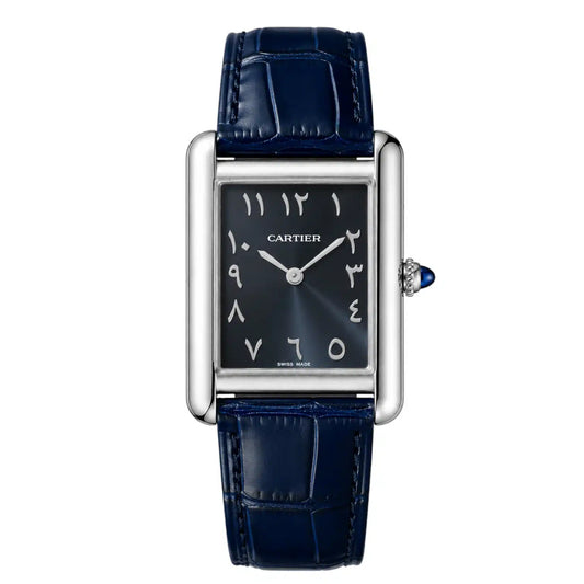 Cartier Tank Louis Mirror Watch - Black - Men