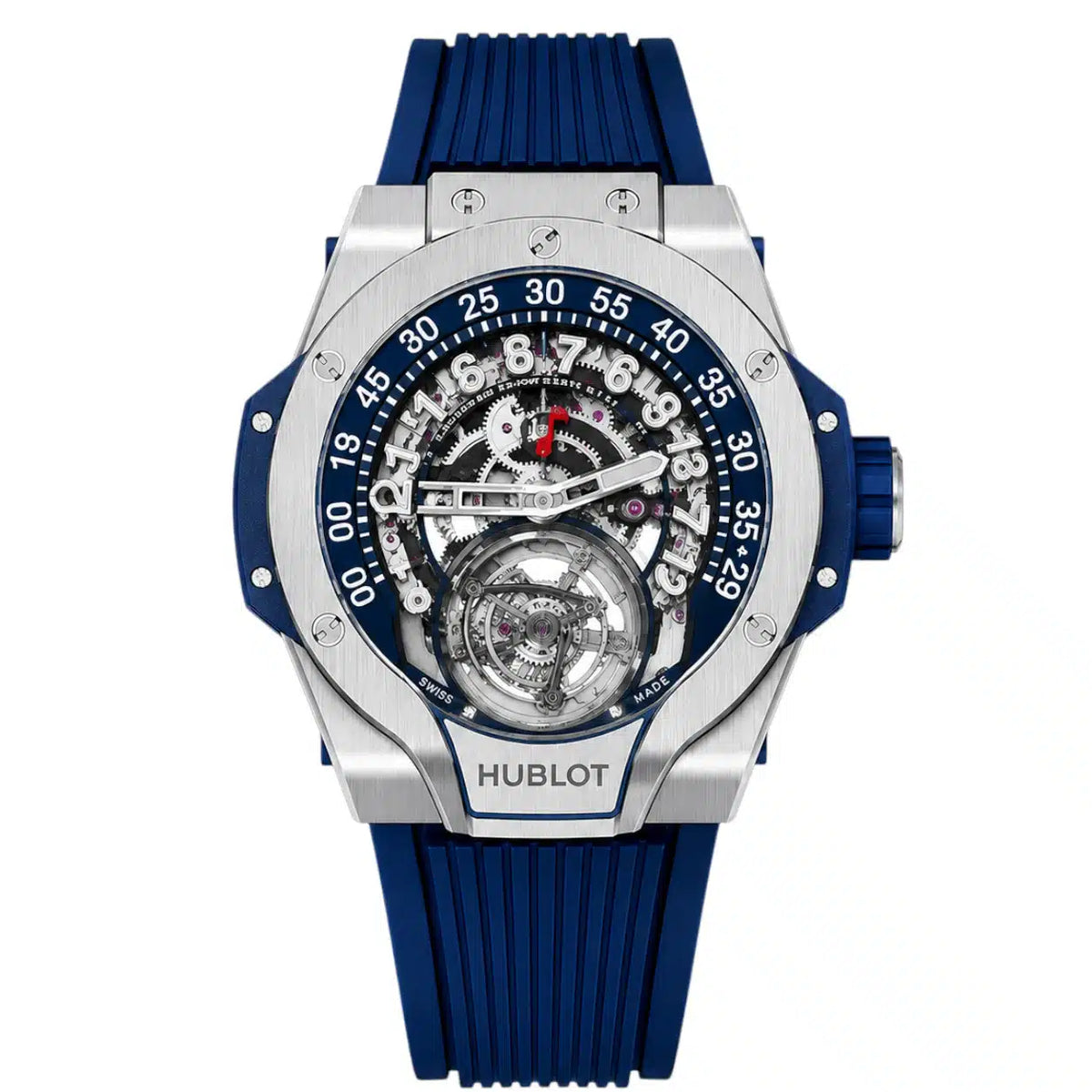 Hublot Big Bang Tourbillon Mirror Watch - Blue