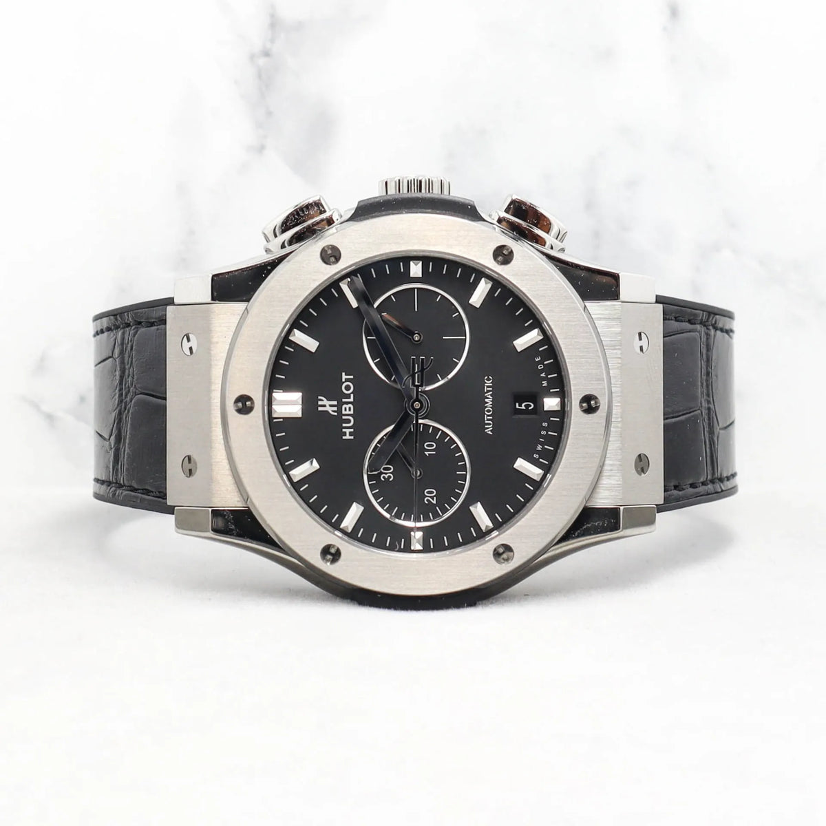Hublot Classic Fusion Mirror Watch - Black - image 7
