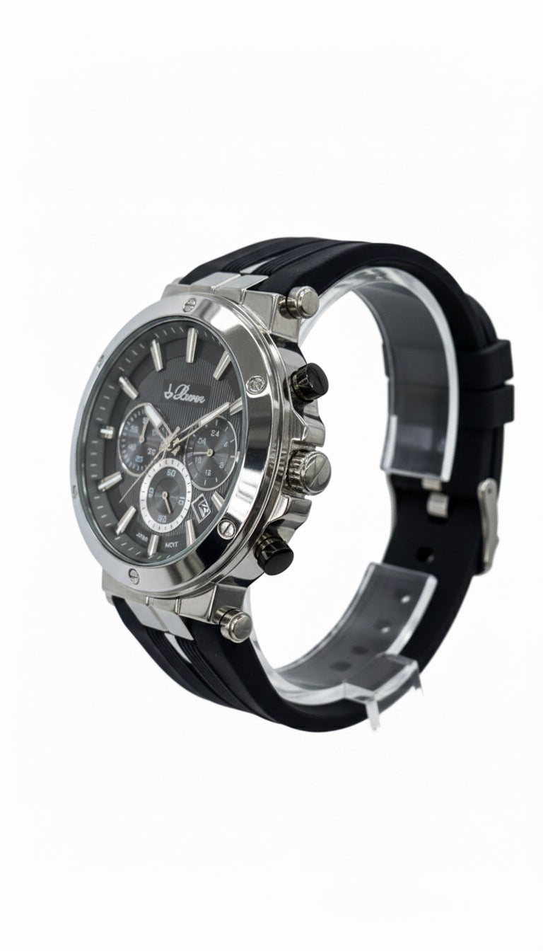 Buren watch .gray black
