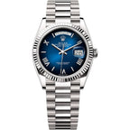 Rolex day date blue