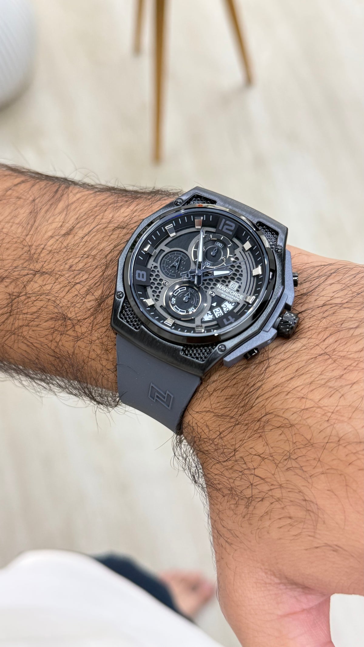 Naviforce Watch For Men NF8051T-B-B-GY