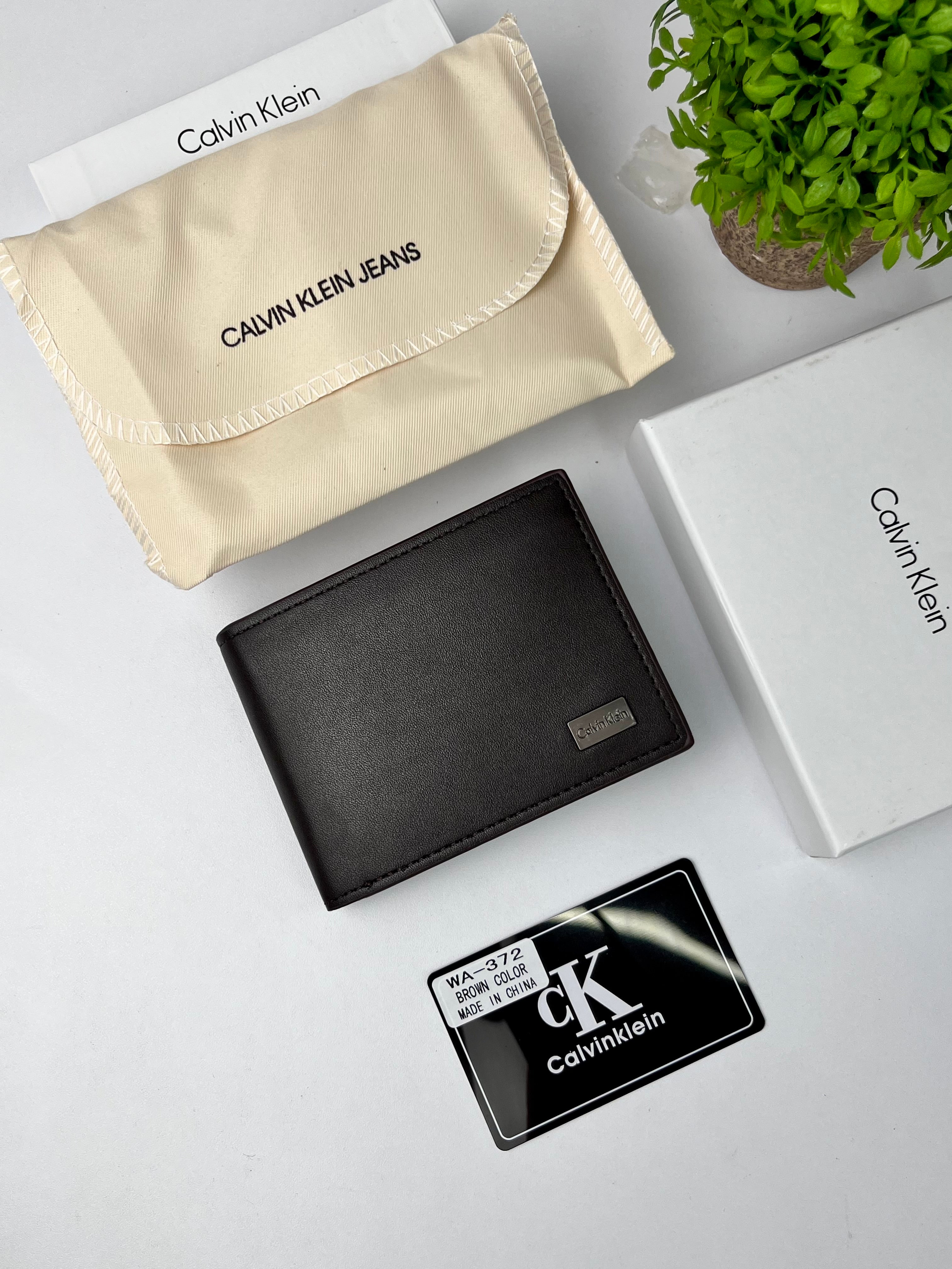 Calvin Klain Black Men Wallet .08