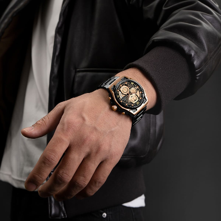 Naviforce Watch For Men NF8051S-RG-B-B