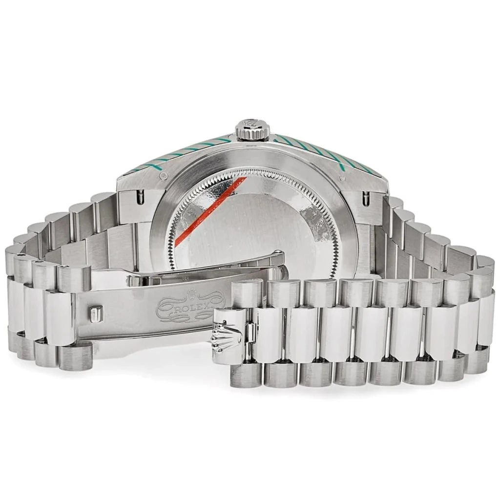 Rolex daydate olive - cornerwatchesstore