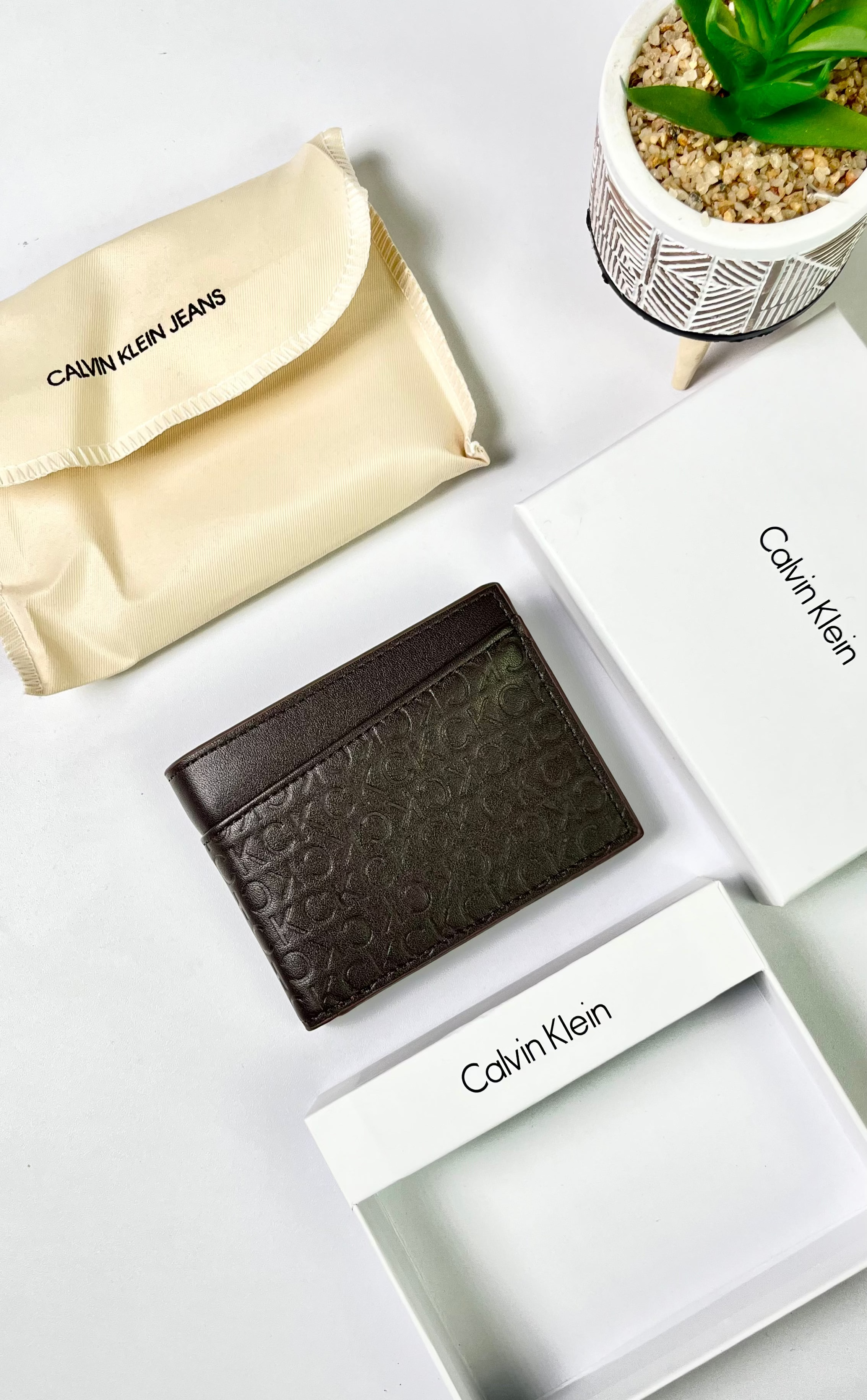 Calvin Klein Brown Men Wallet .68